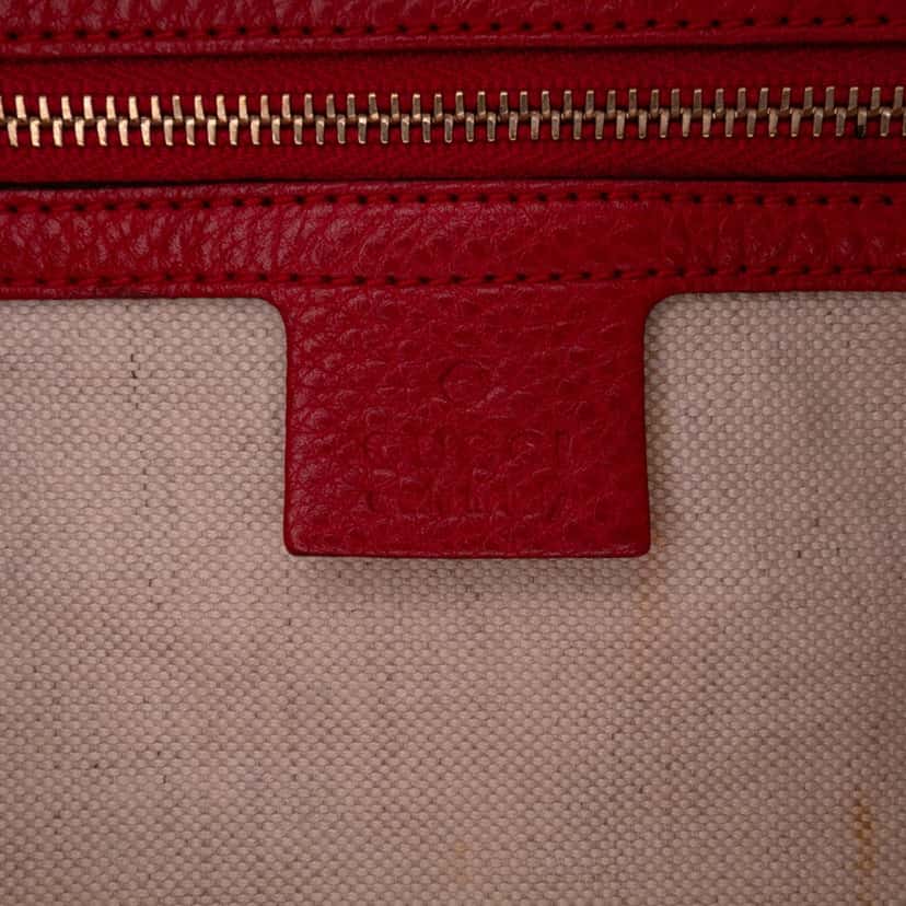 Gucci GG Canvas Bella Satchel Brown Canvas Good condition - Box View