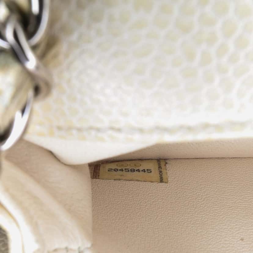 Chanel Extra Mini Rectangular Classic Caviar Single Flap Brown Leather Good condition - Box View