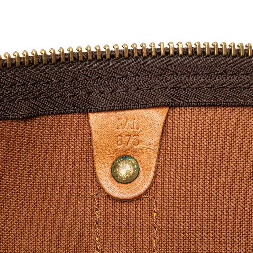 Louis Vuitton Monogram Keepall Bandouliere 60 Brown Canvas Good condition - Box View