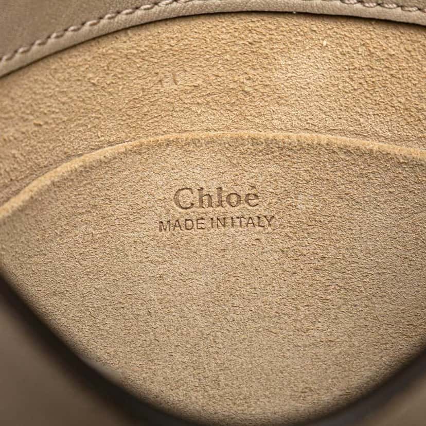 Chloé Small Leather Nile Bracelet Satchel Brown Leather Good condition - Box View
