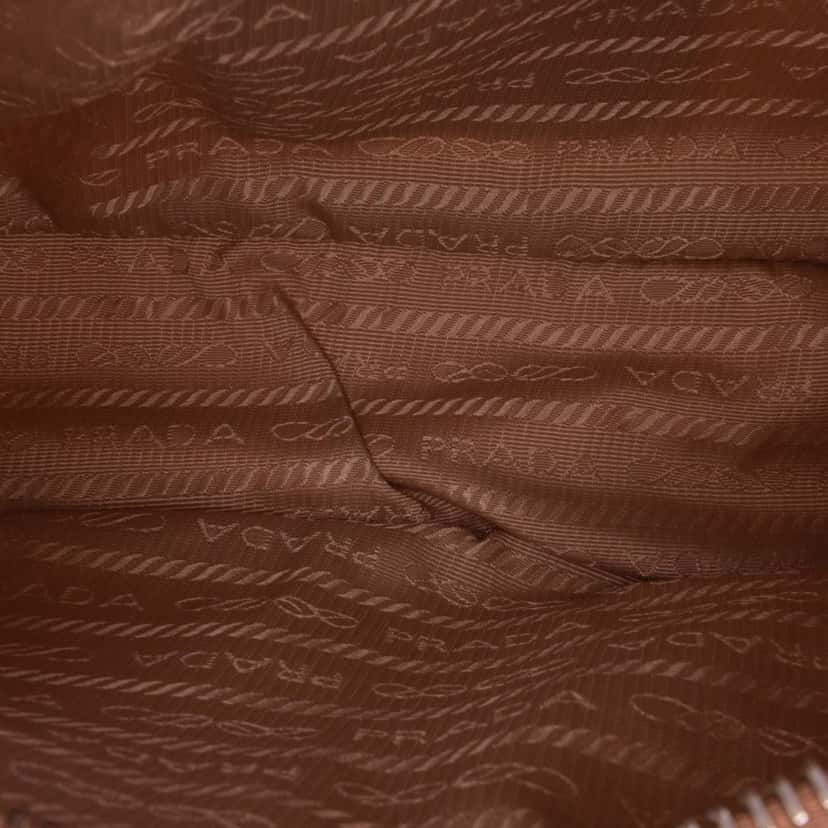 Prada Tessuto Re Edition 2005 Satchel Brown Good condition - Inside View