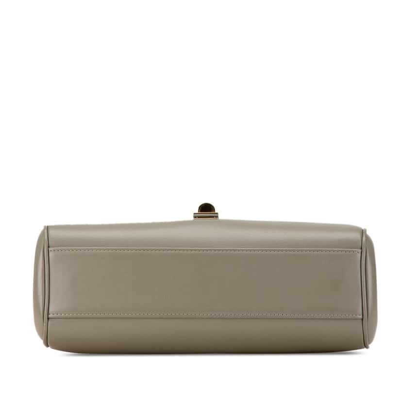 Celine Teen Smooth Calfskin Soft 16 Crossbody Green Leather Very good condition - Inside View