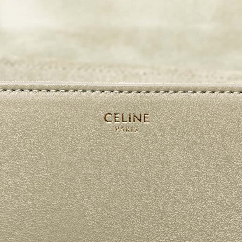Celine Teen Smooth Calfskin Soft 16 Crossbody Green Leather Very good condition - Box View