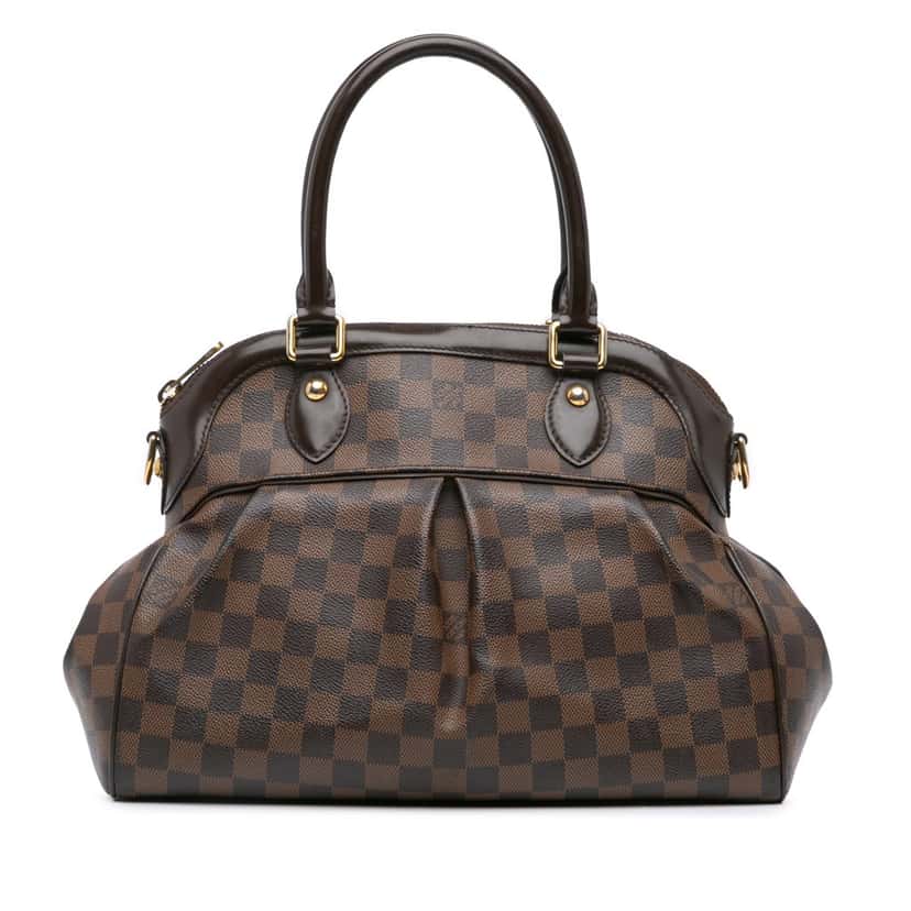 Louis Vuitton Damier Ebene Trevi PM Brown Canvas Good condition - Front View