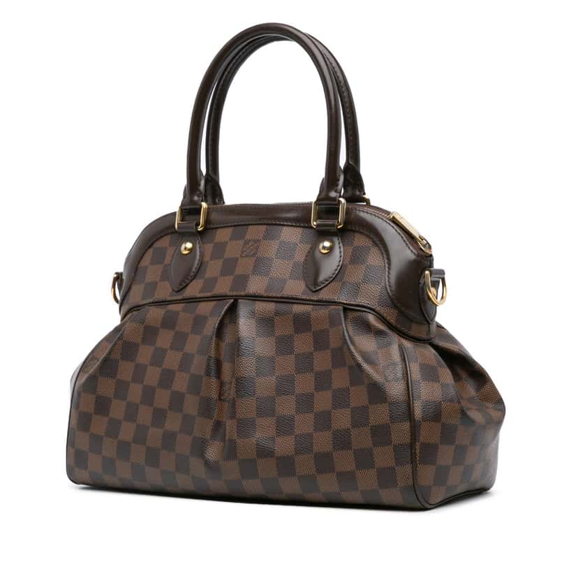 Louis Vuitton Damier Ebene Trevi PM Brown Canvas Good condition - Back View