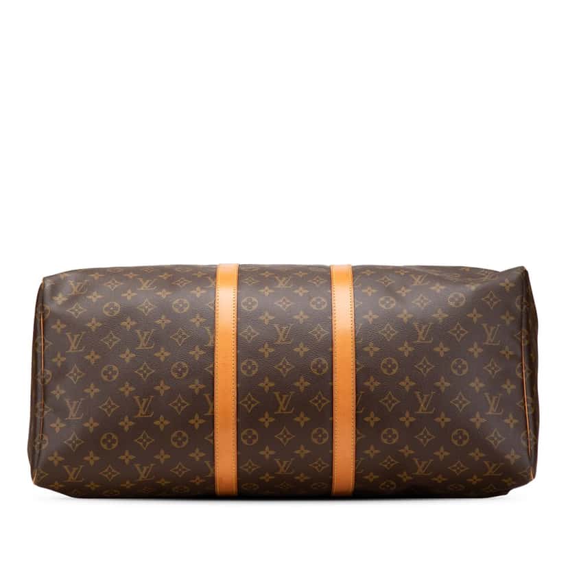 Louis Vuitton Monogram Keepall 55 Brown Canvas Fair condition - Inside View