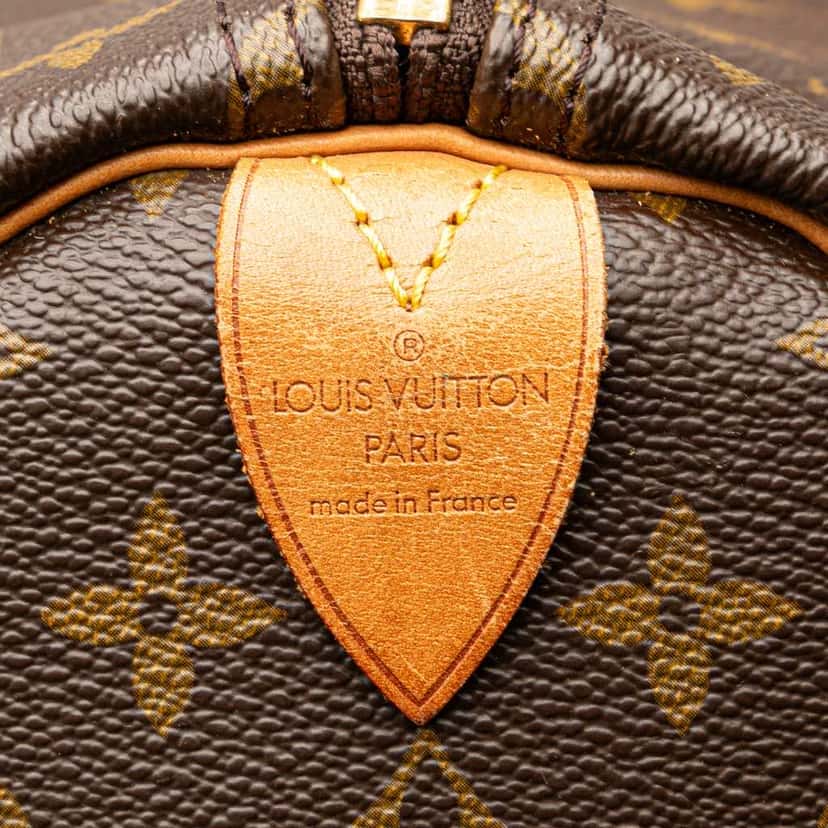 Louis Vuitton Monogram Keepall 55 Brown Canvas Fair condition - Box View