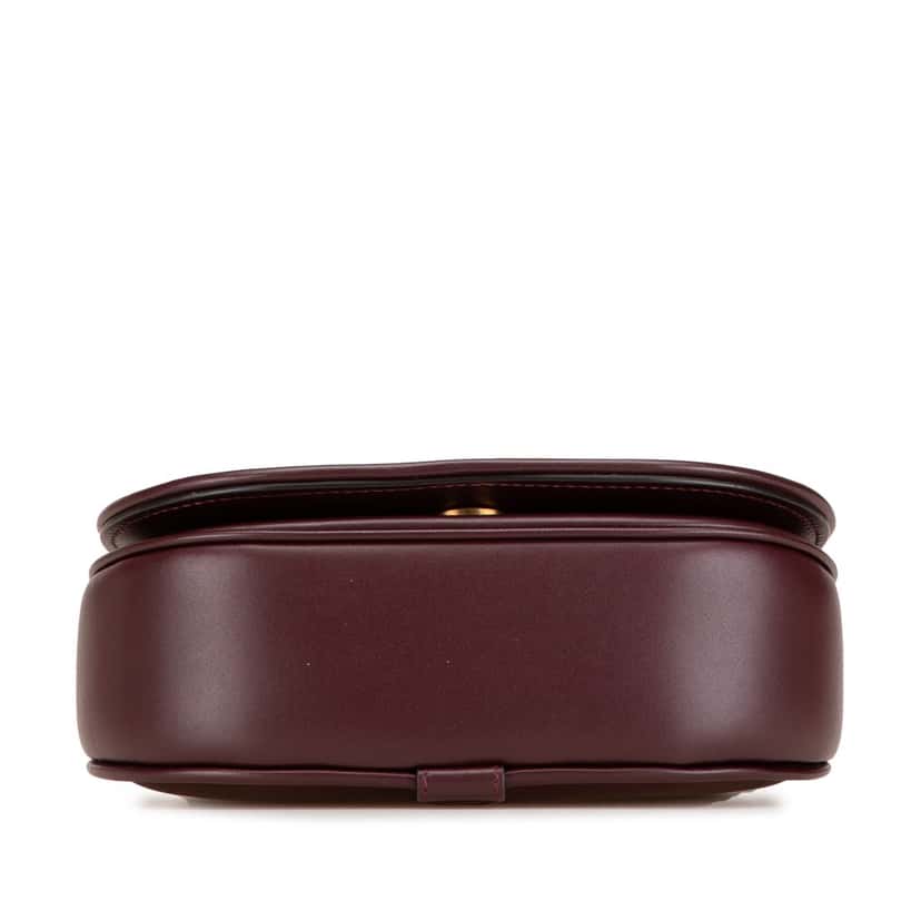 Fendi Mini Leather C’mon Crossbody Red Leather Good condition - Inside View