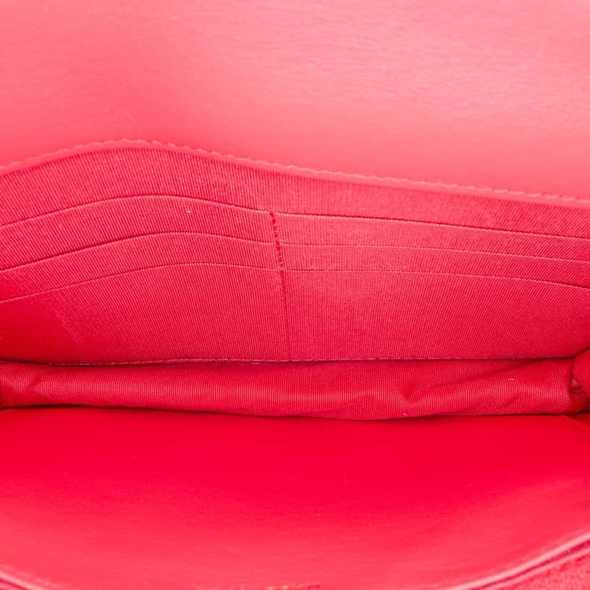 Chanel Tweed 19 Wallet On Chain Pink Tweed Good condition - Model View