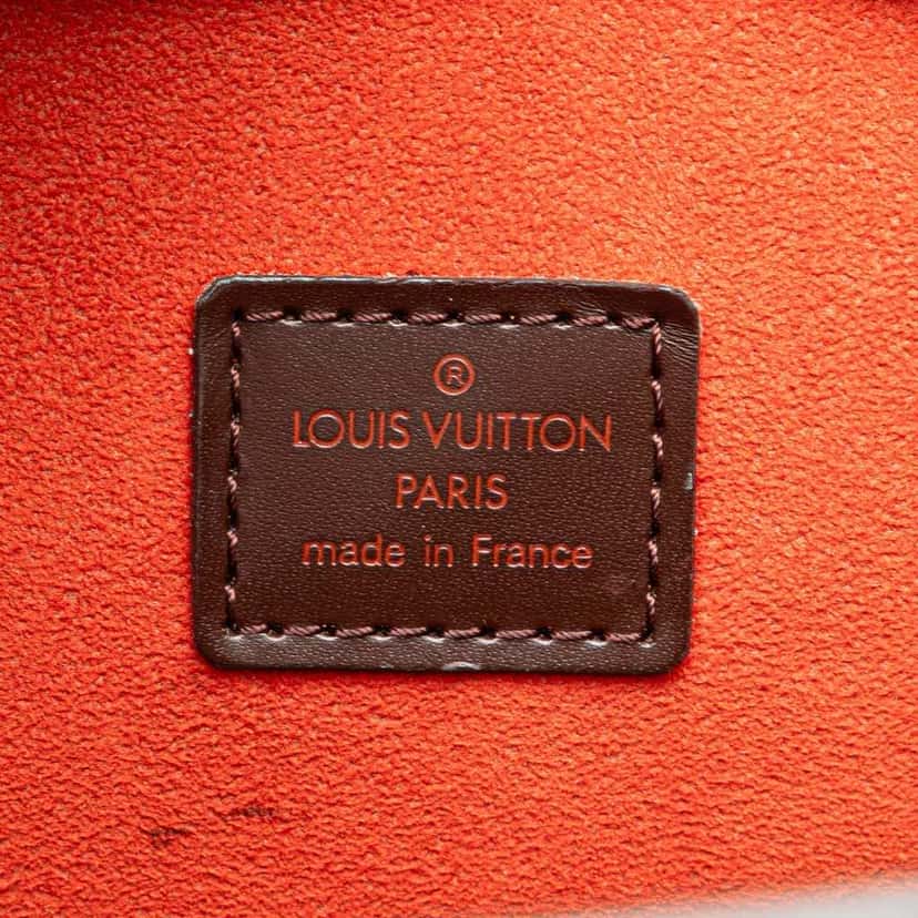 Louis Vuitton Damier Ebene Venice Sac Plat GM Brown Canvas Good condition - Box View
