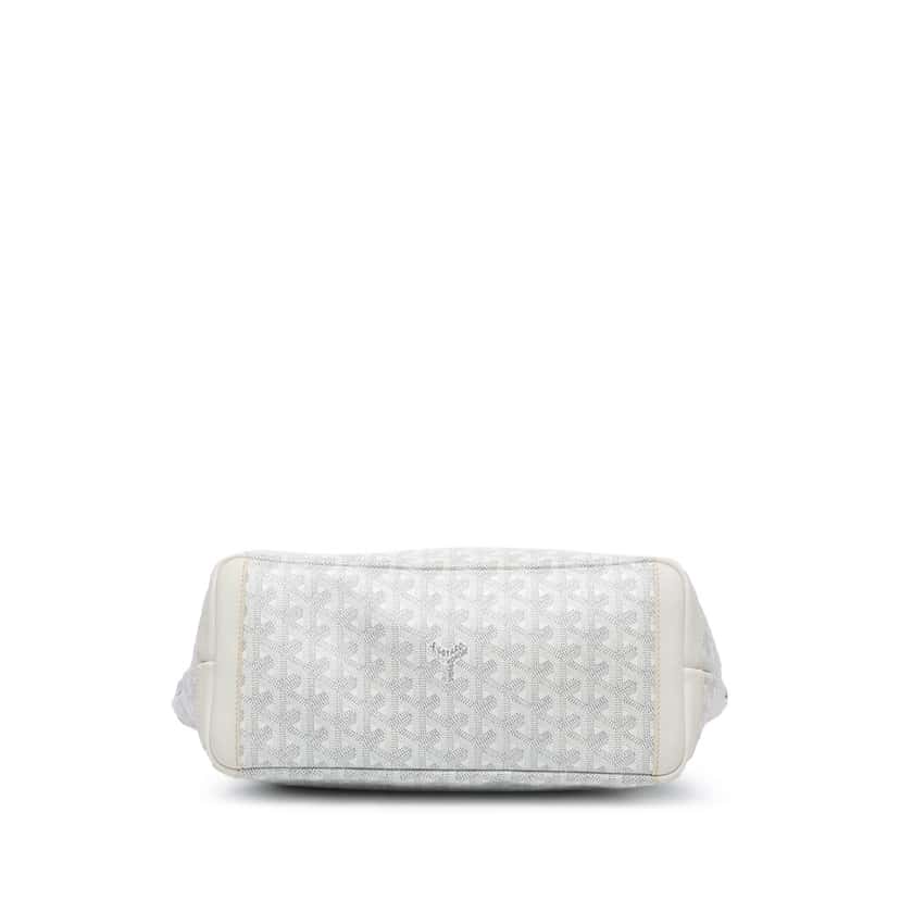Goyard Goyardine Artois PM White Canvas Good condition - Inside View