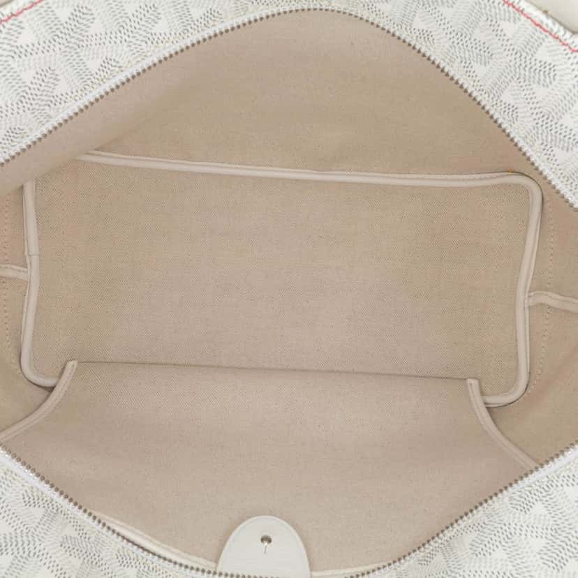 Goyard Goyardine Artois PM White Canvas Good condition - Model View