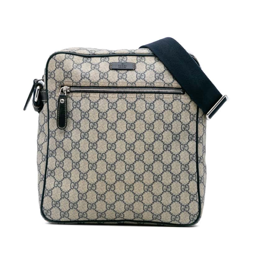 Gucci GG Supreme Crossbody Brown Canvas Good condition - Front View