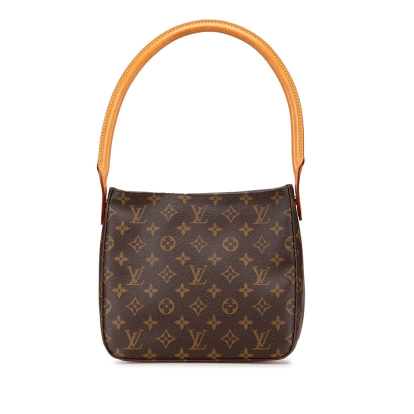 Louis Vuitton Monogram Looping MM Brown Canvas Good condition - Front View