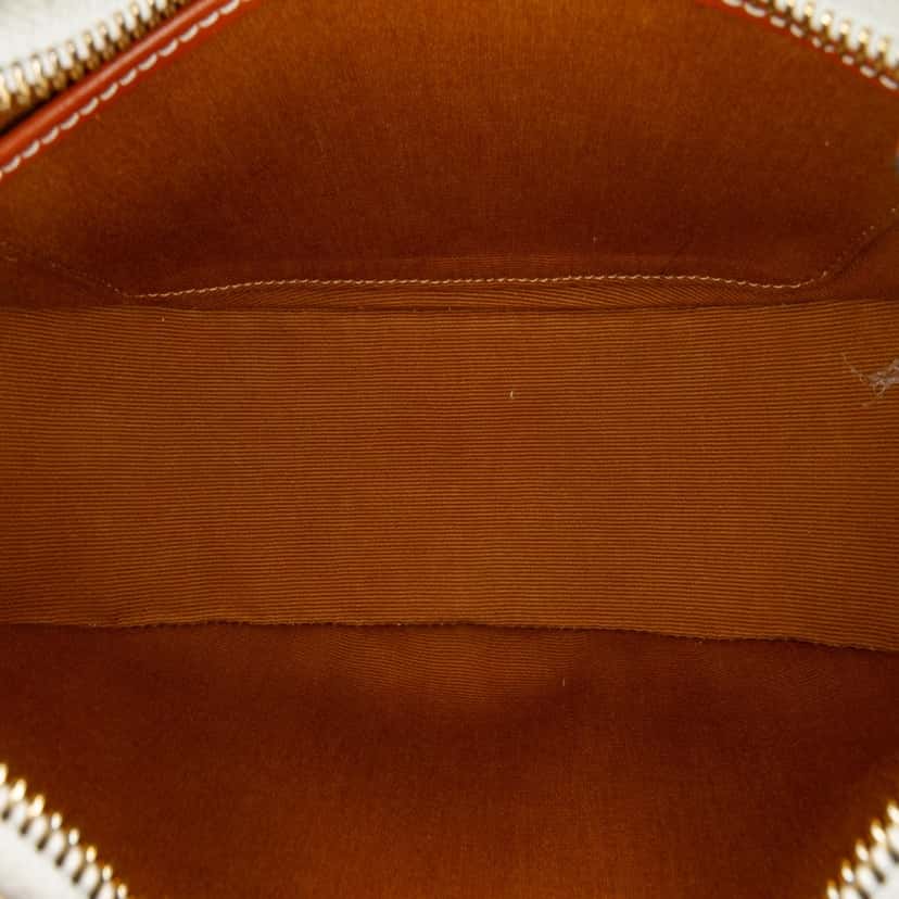 Celine Triomphe Coated Canvas Ava Shoulder Bag Brown Canvas Good condition - Model View