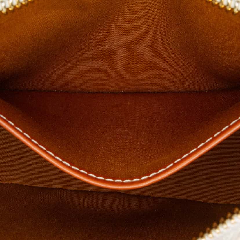 Celine Triomphe Coated Canvas Ava Shoulder Bag Brown Canvas Good condition - Box View