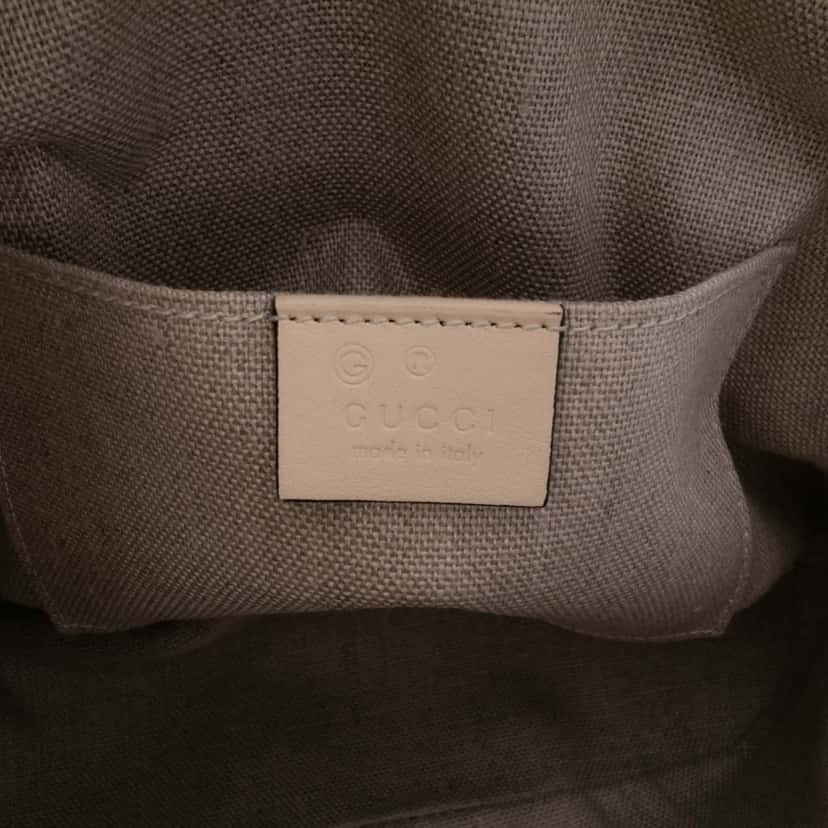 Gucci Mini Microguccissima Dome Satchel White Leather Good condition - Box View