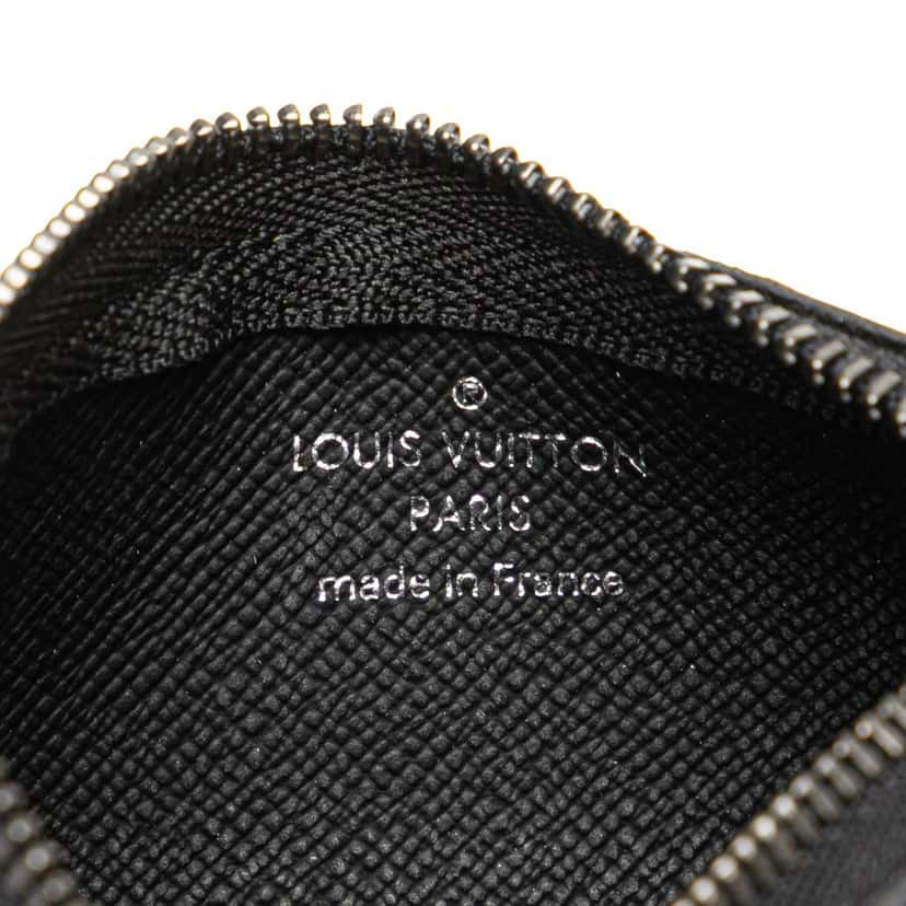 Louis Vuitton Monogram Eclipse Reverse Trio Messenger Key Pouch Grey Canvas Good condition - Box View
