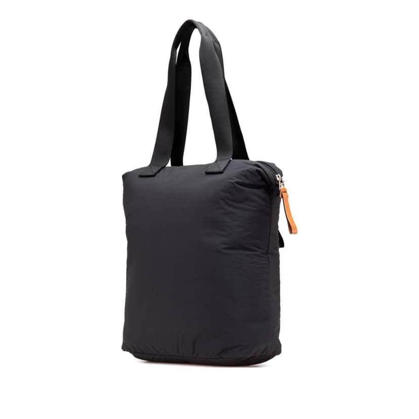 Loewe Recycled Nylon Eye Loewe Nature Tote Black Good condition - Back View