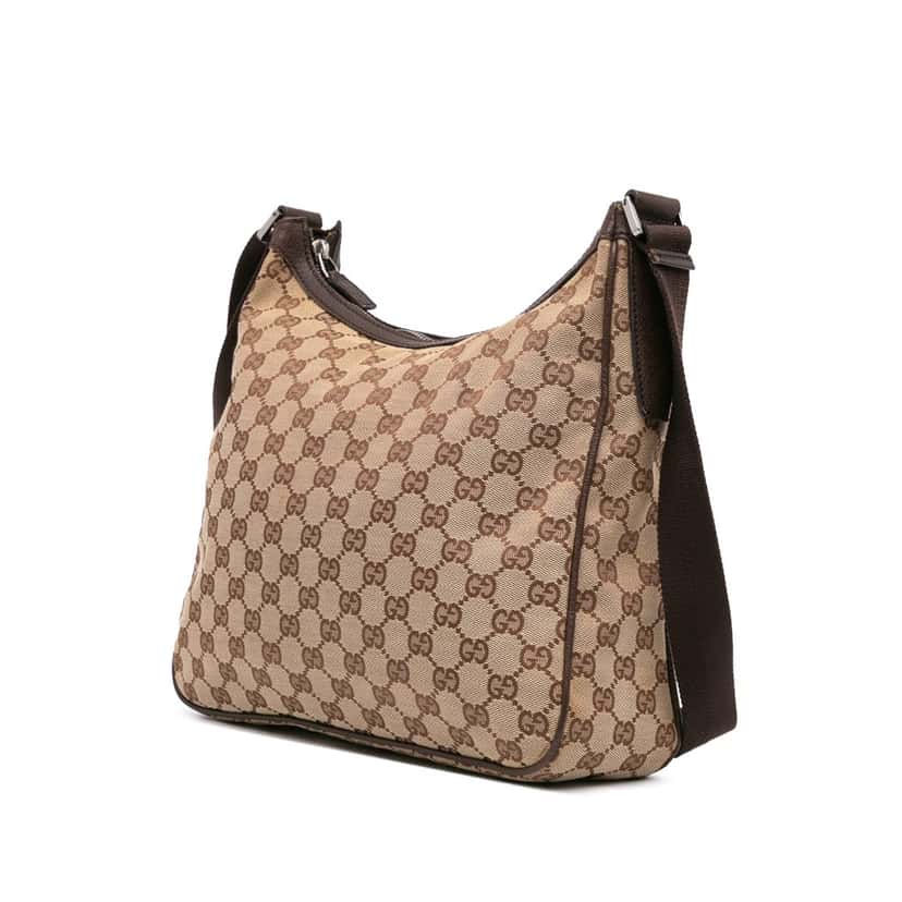 Gucci GG Canvas Crossbody Brown Canvas Good condition - Back View