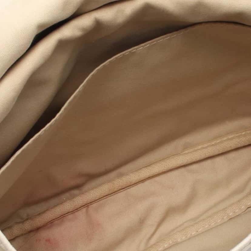 Louis Vuitton Monogram Mini Lin Saumur 30 Brown Canvas Good condition - Inside View