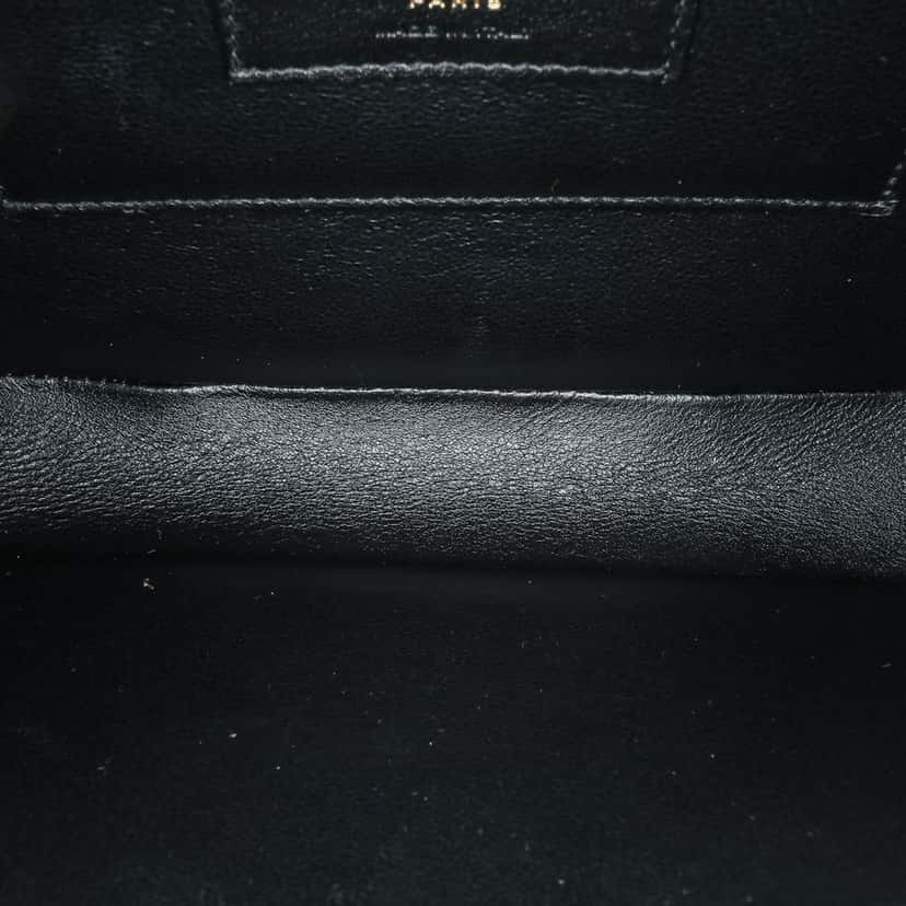 Saint Laurent Medium Leather Solferino Satchel In Box Green Leather Good condition - Model View