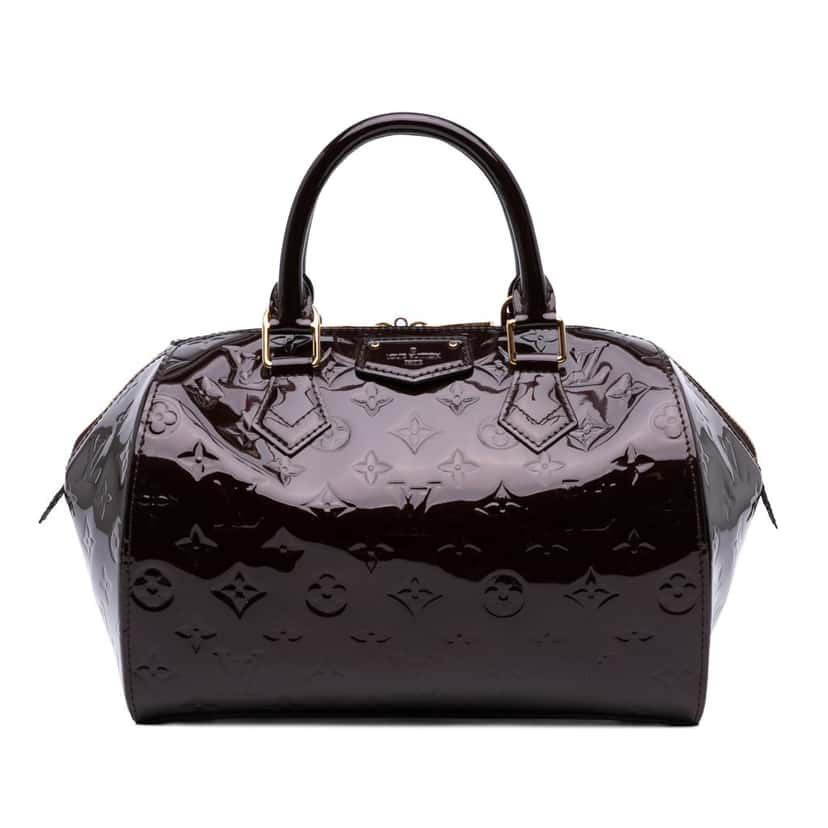 Louis Vuitton Monogram Vernis Montana Purple Leather Good condition - Front View