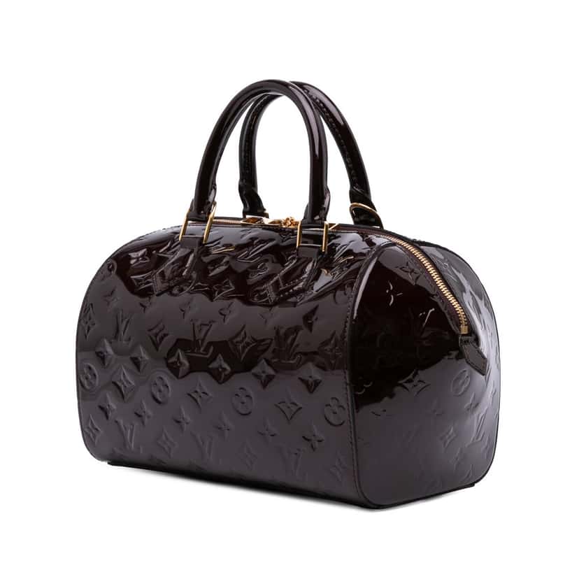 Louis Vuitton Monogram Vernis Montana Purple Leather Good condition - Back View