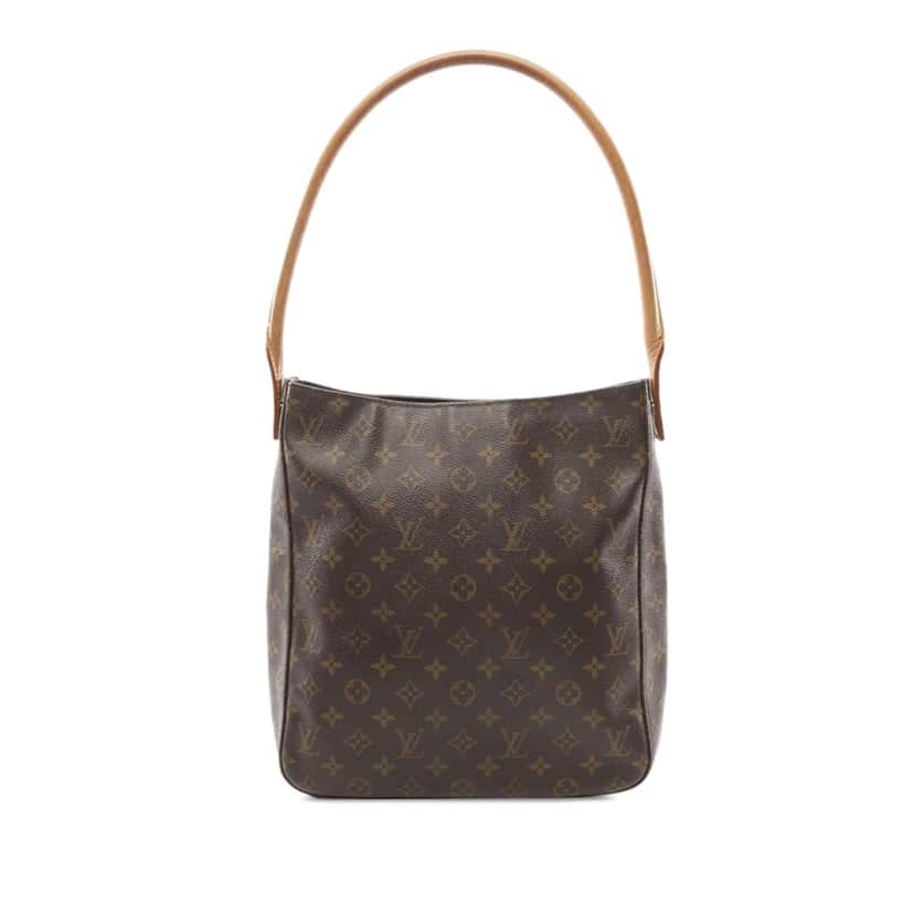 Louis Vuitton Monogram Looping GM Brown Canvas Good condition - Front View