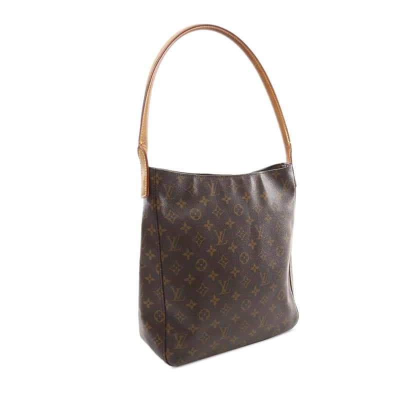 Louis Vuitton Monogram Looping GM Brown Canvas Good condition - Back View