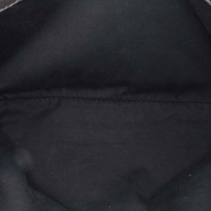 Saint Laurent Medium Croc Embossed Calfskin Monogram West Hollywood Crossbody Grey Leather Good condition - Box View
