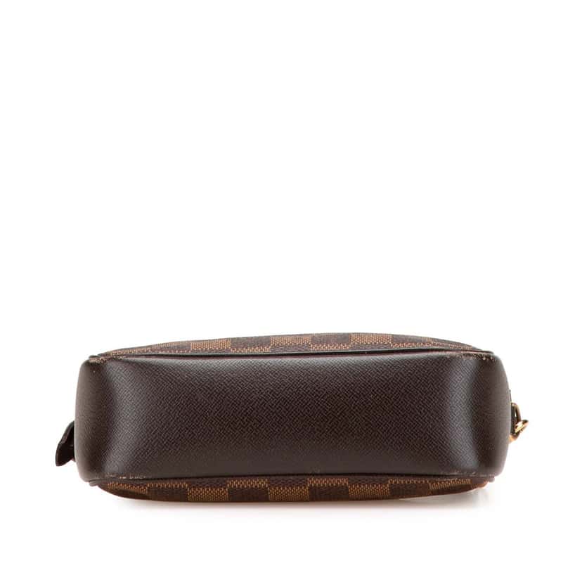 Louis Vuitton Damier Ebene Trousse Pochette Brown Canvas Good condition - Inside View