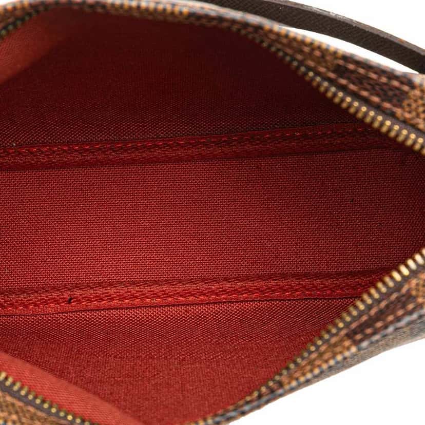 Louis Vuitton Damier Ebene Trousse Pochette Brown Canvas Good condition - Model View