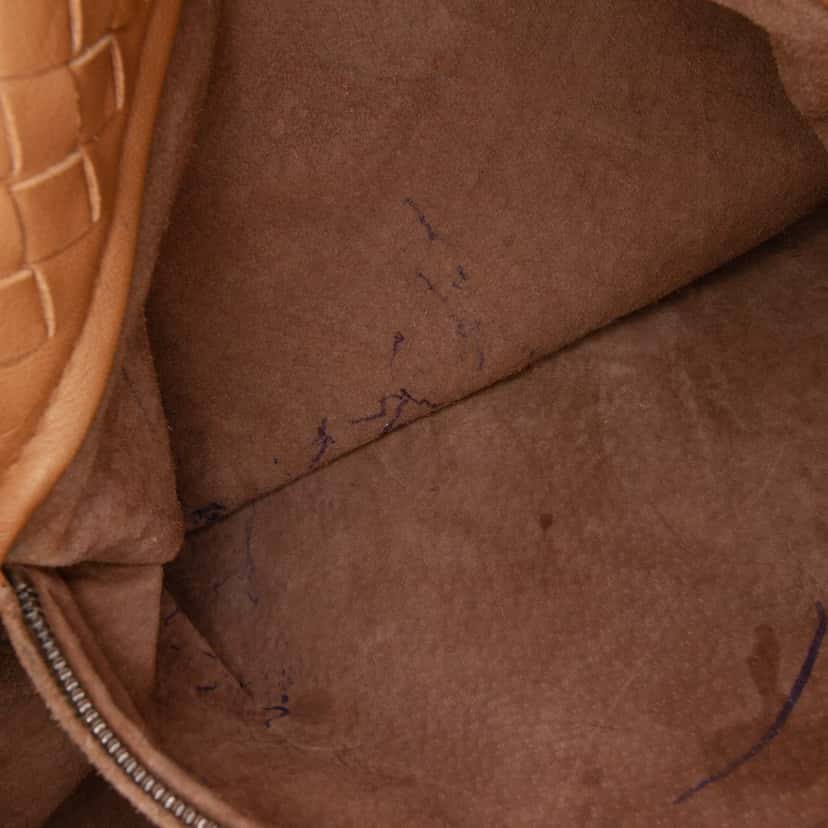 Bottega Veneta Large Nappa Intrecciato Cesta Tote Brown Leather Good condition - Box View