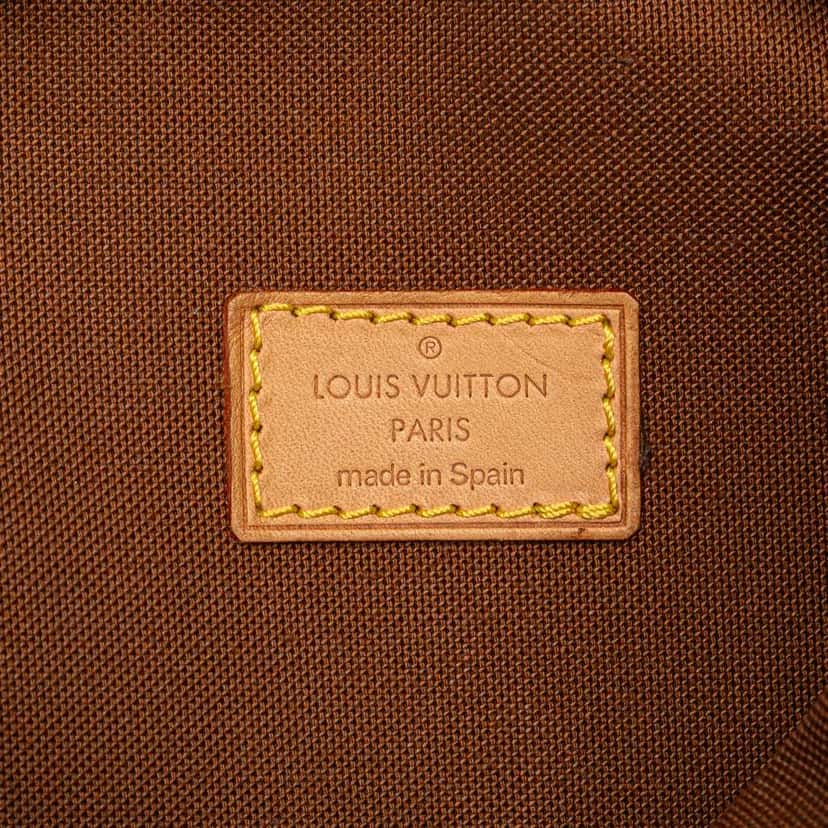 Louis Vuitton Monogram Pochette Gange Brown Canvas Good condition - Box View