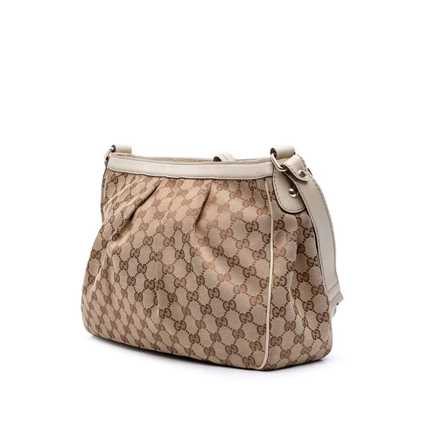 Gucci GG Canvas Sukey Crossbody Brown Canvas Good condition - Back View
