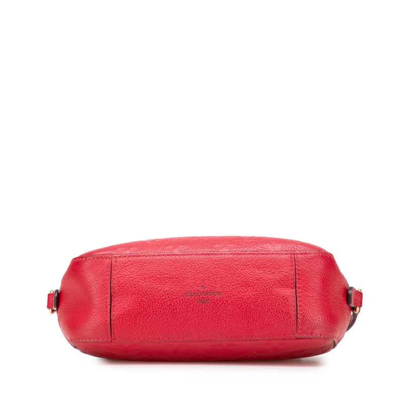 Louis Vuitton Monogram Empreinte Saintonge Red Leather Very good condition - Inside View