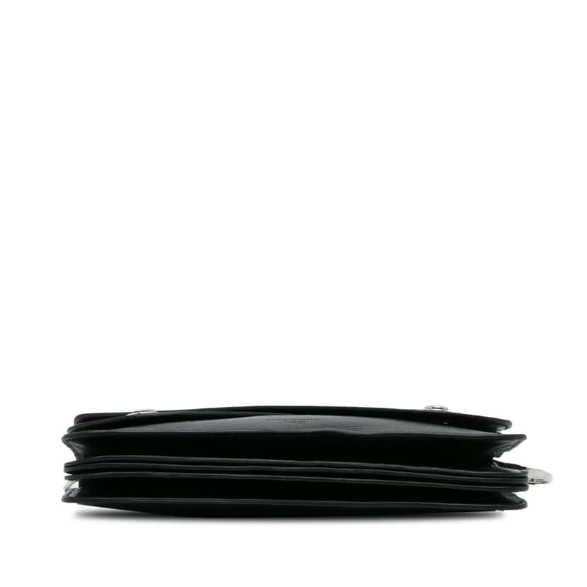 Dolce & Gabbana Leather Crossbody Bag Black Leather Fair condition - Box View