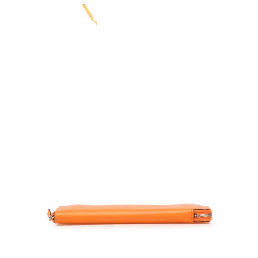 Hermès Epsom Azap Classique Wallet Orange Leather Good condition - Inside View