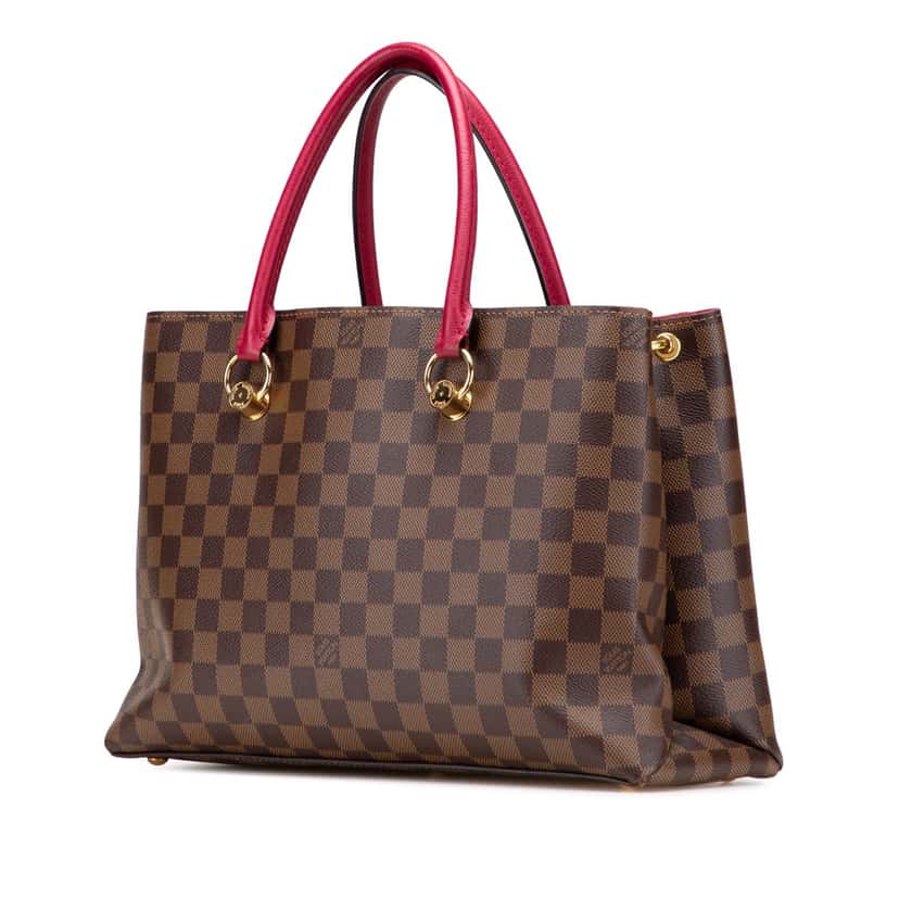 Louis Vuitton Damier Ebene Riverside Brown Canvas Very good condition - Back View