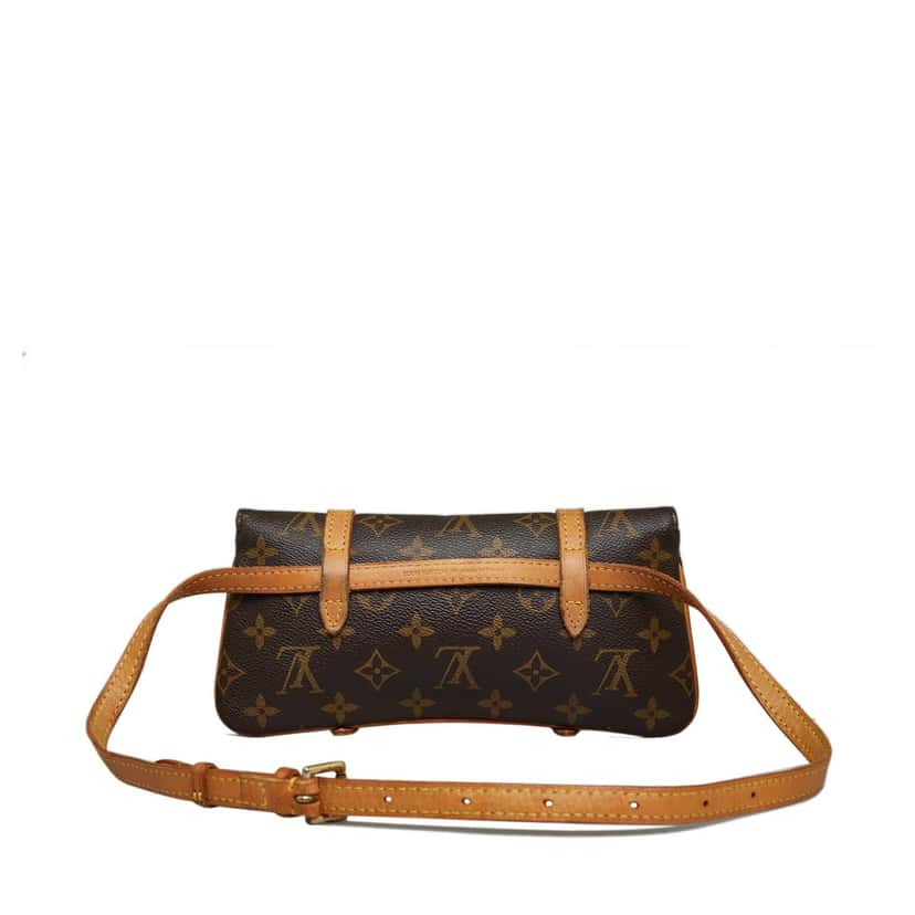 Louis Vuitton Monogram Pochette Marelle PM Brown Canvas Good condition - Inside View