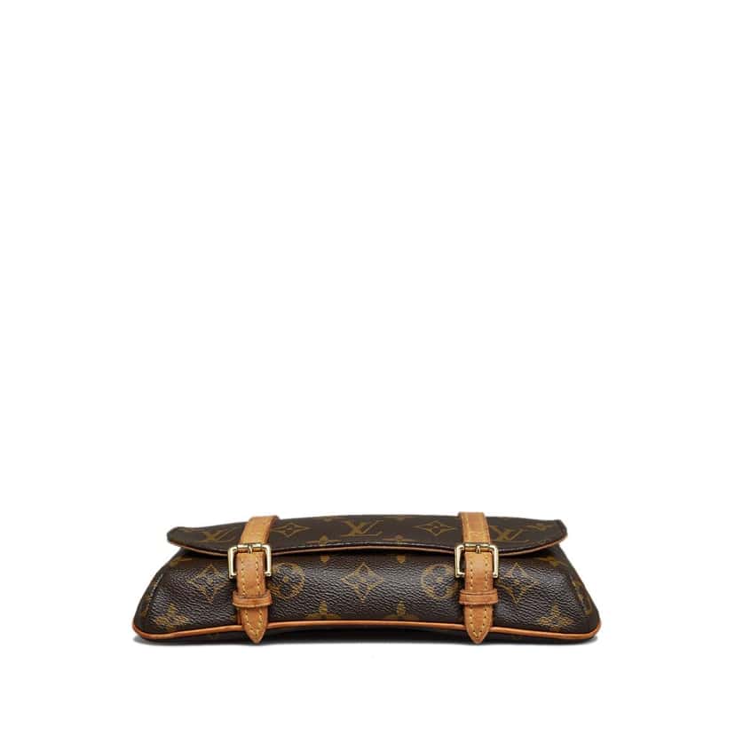 Louis Vuitton Monogram Pochette Marelle PM Brown Canvas Good condition - Model View