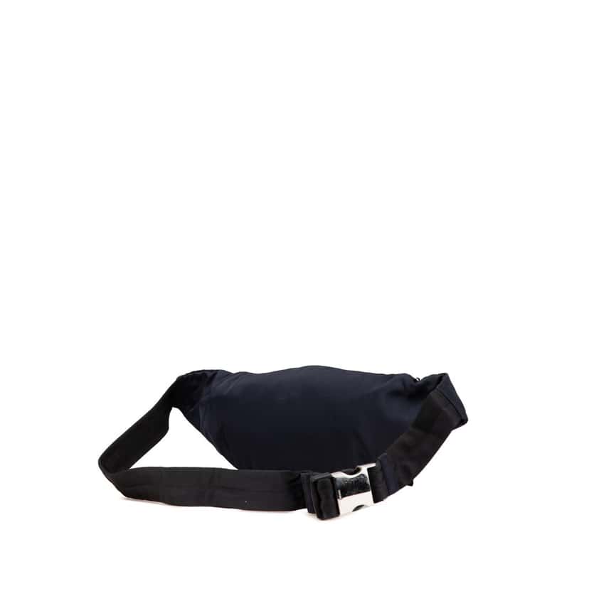 Prada Tessuto Multi Pocket Belt Bag Blue Good condition - Back View