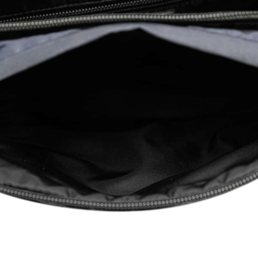 Prada Tessuto Multi Pocket Belt Bag Blue Good condition - Box View