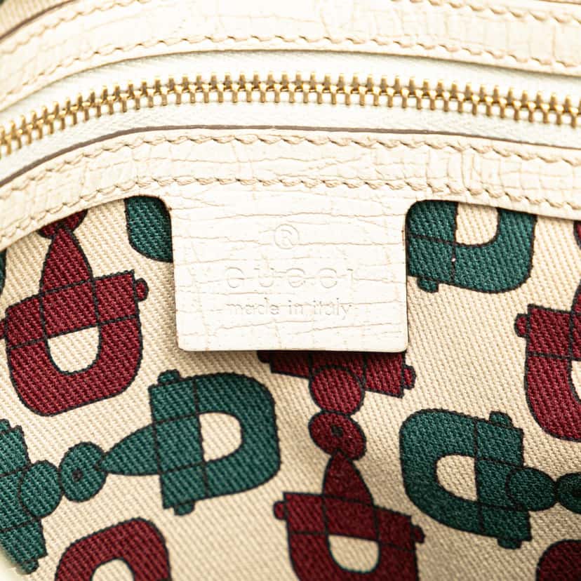 Gucci GG Canvas Web Jolicoeur Tote Brown Canvas Good condition - Box View