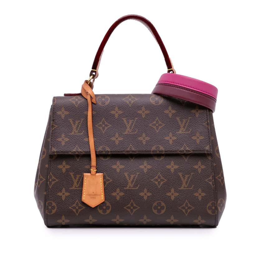Louis Vuitton Monogram Cluny BB Brown Canvas Good condition - Front View