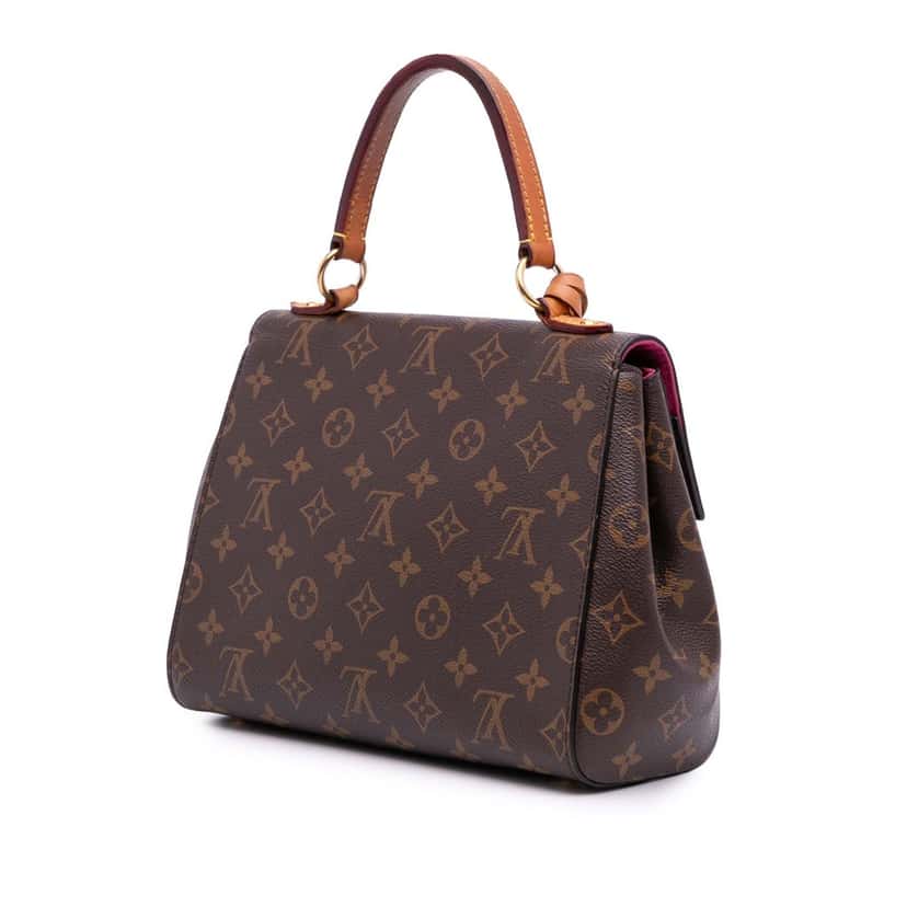 Louis Vuitton Monogram Cluny BB Brown Canvas Good condition - Back View