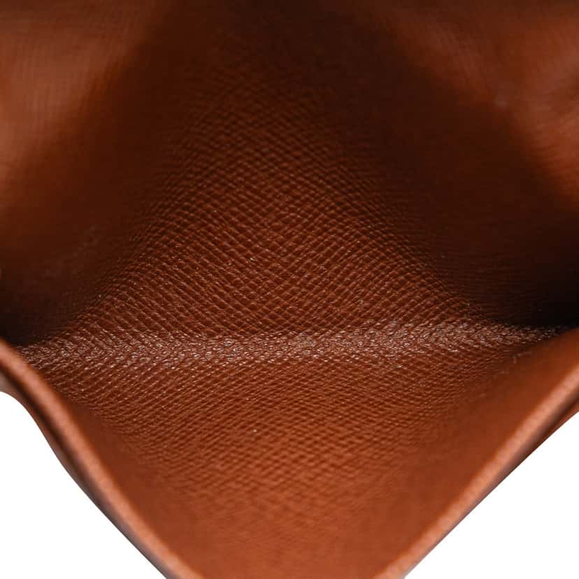Louis Vuitton Monogram Enveloppe Carte De Visite Brown Canvas Good condition - Model View