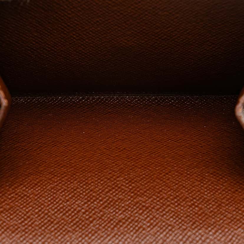 Louis Vuitton Monogram Portefeuille Elise Wallet Brown Canvas Good condition - Box View