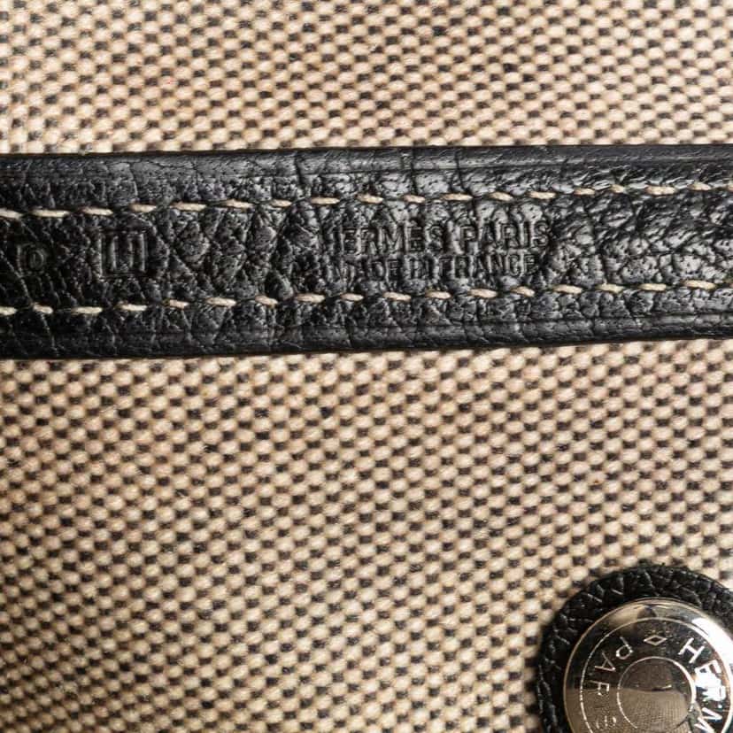 Hermès Toile and Negonda Garden Party 30 Brown Canvas Good condition - Box View